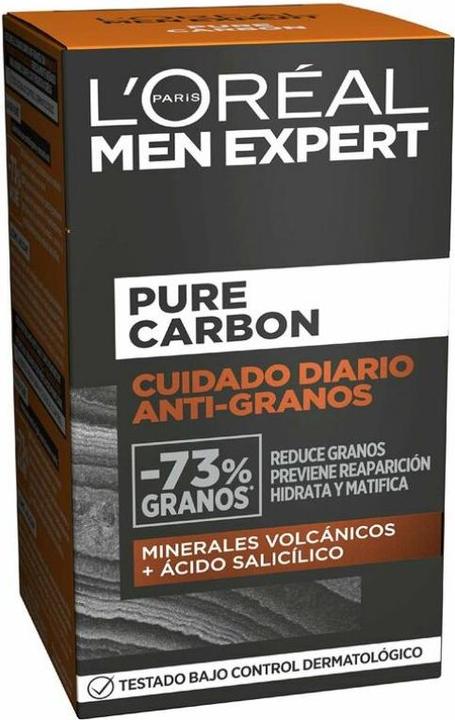 Actual product image L'Oréal Paris MEN EXPERT pure charcoal cuidado diario antigranos 50 ml (50 ml, Bath truffles)