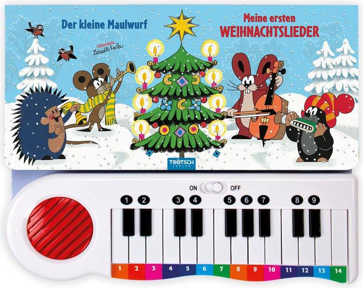 Produktbild Der kleine Maulwurf Klavierbuch Meine ersten Weihnachtslieder (Deutsch, Trötsch Verlag GmbH & Co. KG, 2023)