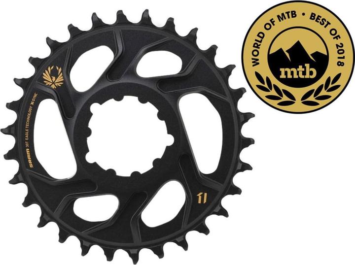 Image du produit Sram Chain Ring Eagle CF X-Sync2 DM -4mm OffSet Fatbike (30)