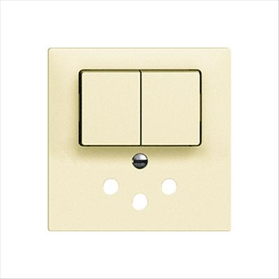 Image du produit Feller Kit de couverture petit combiné 2-T/T12 vanille