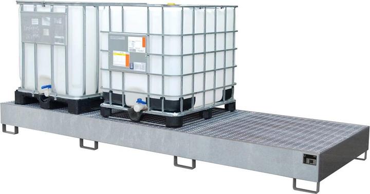 Produktbild kaiserkraft Stahl-Auffangwanne für Tankcontainer IBC/KTC (1000 l)