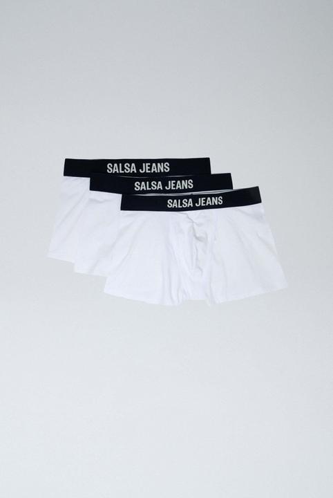 Immagine prodotto Salsa Jeans Trunks 3 Branding And Solid Trunks Pack (M)