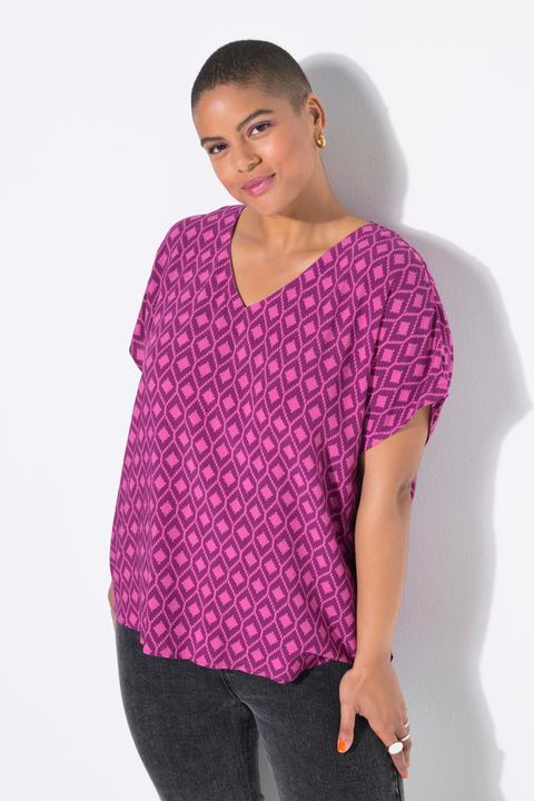 Produktbild Studio Untold Blusenshirt, oversized, Rauten (46, 48)