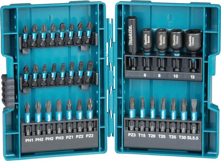Produktbild Makita Bit-Set (Kreuz Phillips PH M2, Innensechsrund TX M20, Innensechsrund TX M25, Kreuz Phillips PH M1, Innensechsrund TX M15, Kreuz Pozidriv PZ M3, Innensechsrund TX M30, Kreuz Phillips PH M3, Kreuz Pozidriv PZ M2, Kreuz Pozidriv PZ M1)