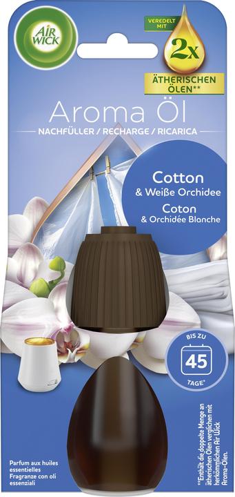 Productafbeelding Air Wick Katoen & Wit Orichdee