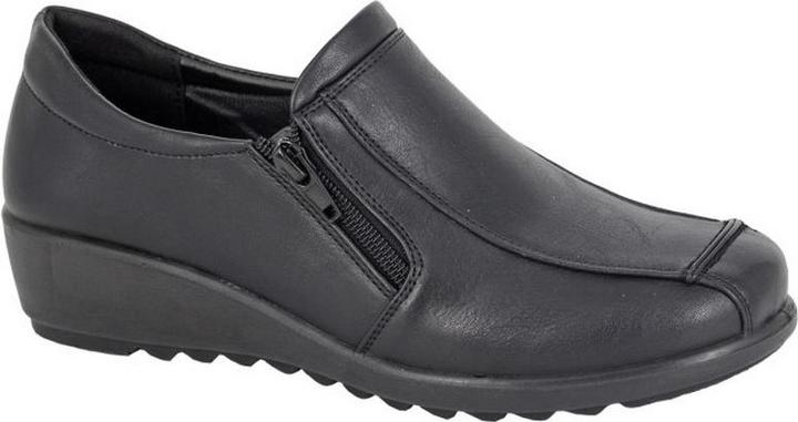 Boulevard Twin Zip Loafers (38)
