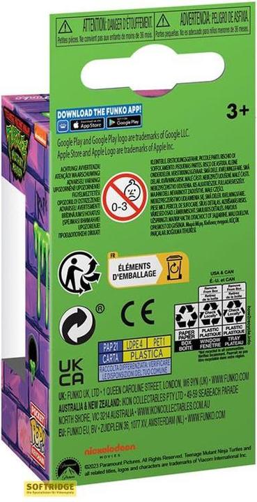 Actual product image Funko Pocket Pop! Keychain: Teenage Mutant Ninja Turtles: Mutant Mayhem - Raphael