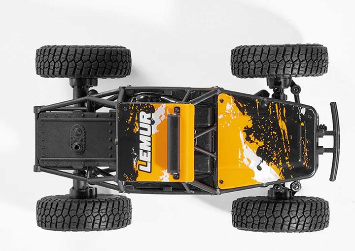 Image du produit FMS FXC24 LEMUR 1:24 orange - RTR 2.4GHz (RTR Prêt à fonctionner)