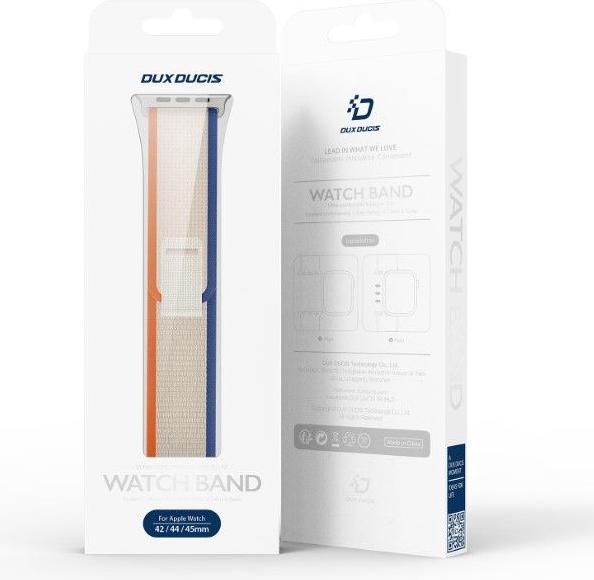 Actual product image Dux Ducis YJ Series Nylon Bracelet (42 mm, 44 mm, 45 mm, Nylon)