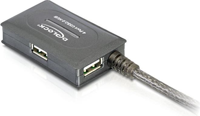Productafbeelding Delock USB 2.0 (USB-A, 4 Havens)