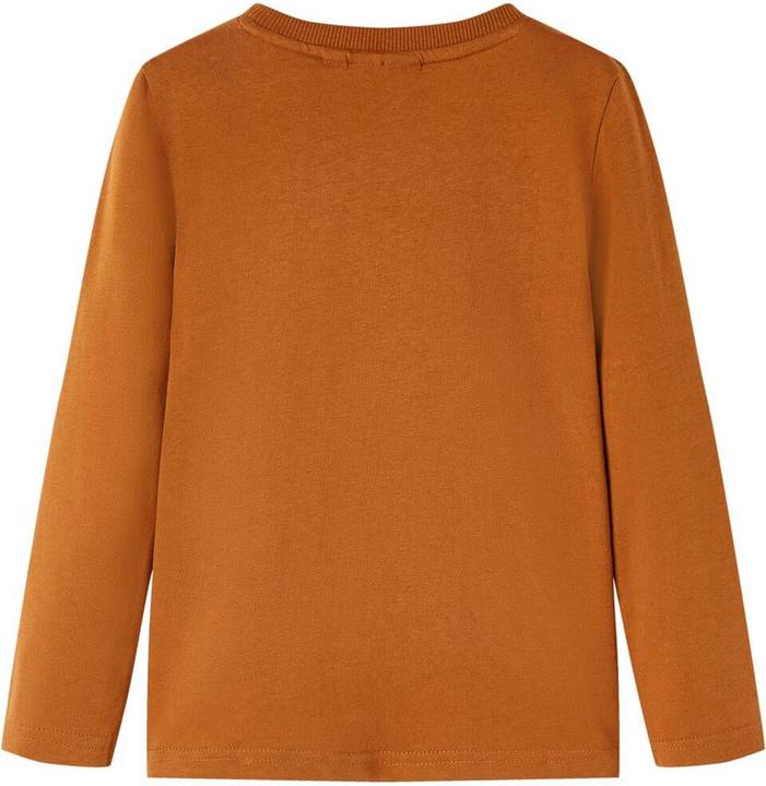 Immagine prodotto VidaXL Camicia da bambino a maniche lunghe cognac 104,Materiale: 100 (104)