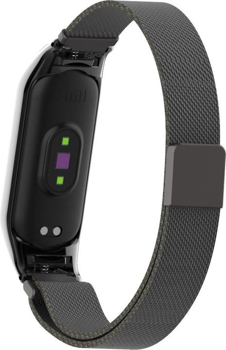 Produktbild Cover-Discount Xiaomi Mi Band 5 - Milanese Edelstahl Armband schwarz (Edelstahl)