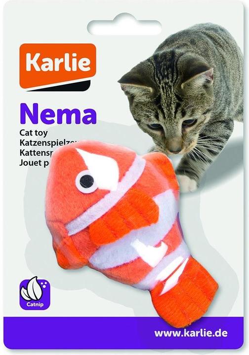 Produktbild Karlie Fisch Nema mit Katzenminze (Ballspielzeug Katze)