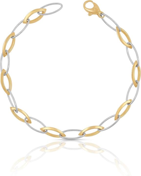Muau Fantasie (19 cm, 750, Weissgold, 18K Gelbgold)