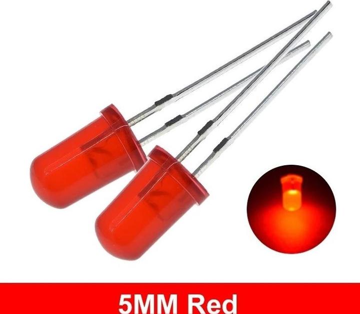 Image du produit OEM 30 pièces. LED rouge 5mm