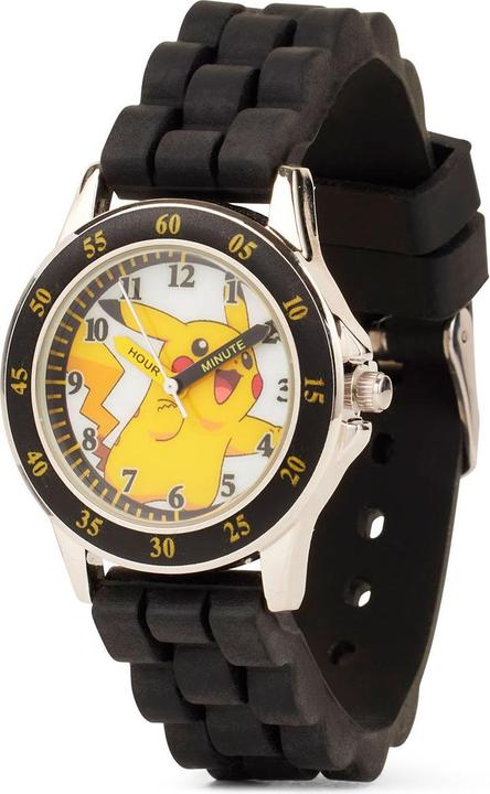 Immagine prodotto Accutime - Watch Time Teacher Pokemon Black (Orologio da polso analogico)