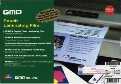 Produktbild GOP GMP - Laminier-Folien - glänzend - selbstklebend (A3, 100 Stück, 80 µm)