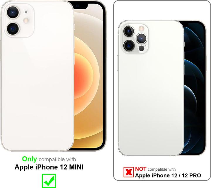 Image du produit Cadorabo Coque pour Apple iPhone 12 MINI universel avec Clip (Apple iPhone 12 mini)