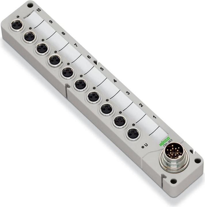 Produktbild Wago Sensor/Aktorbox passiv M8-Vert (Verteiler)