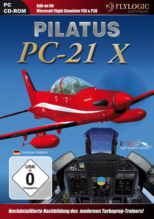 Produktbild Flight Simulator X Add-on: Pilatus -21 X (PC, DE)