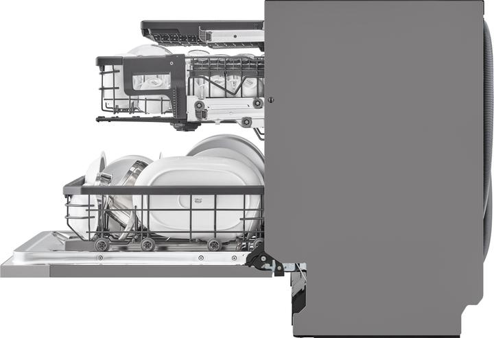 Produktbild LG QuadWash DB365TXS Vollspülmaschine Klasse B 14 Massgedecke Dampf Wi-Fi