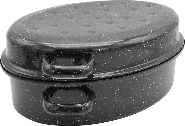 Produktbild Krüger Gänsebräter (Bräter + Schmortopf, Edelstahl)