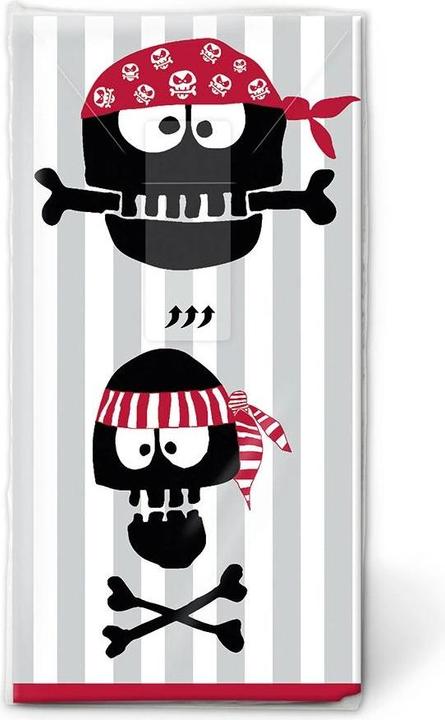 Actual product image Paper + Design Taschentücher Pirates Ahoi 4-lagig, 10 Stück