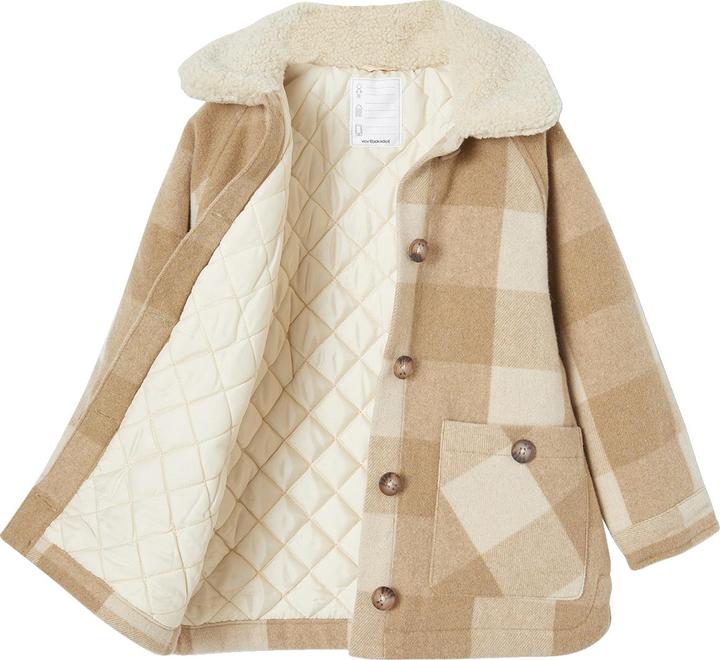 Immagine prodotto Vertbaudet Giacca a scacchi per bambine, maglia a quadri (92)