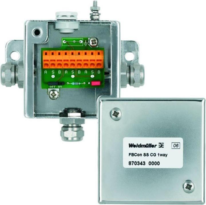 Produktbild Weidmüller Standardverteiler FBCON SS CG (Verteiler)