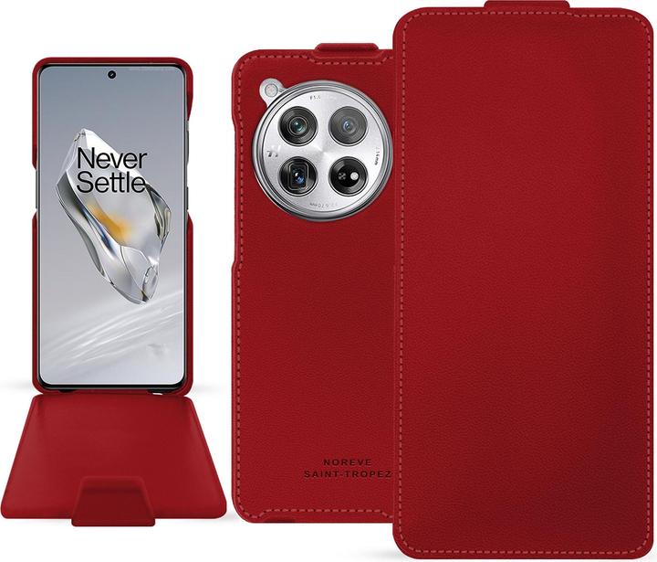 Actual product image Noreve Vertical leather shell (OnePlus 12)