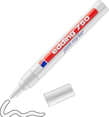 Actual product image Edding Paint marker 2 mm, 4 mm/pack (White, 4 mm, 1 x)