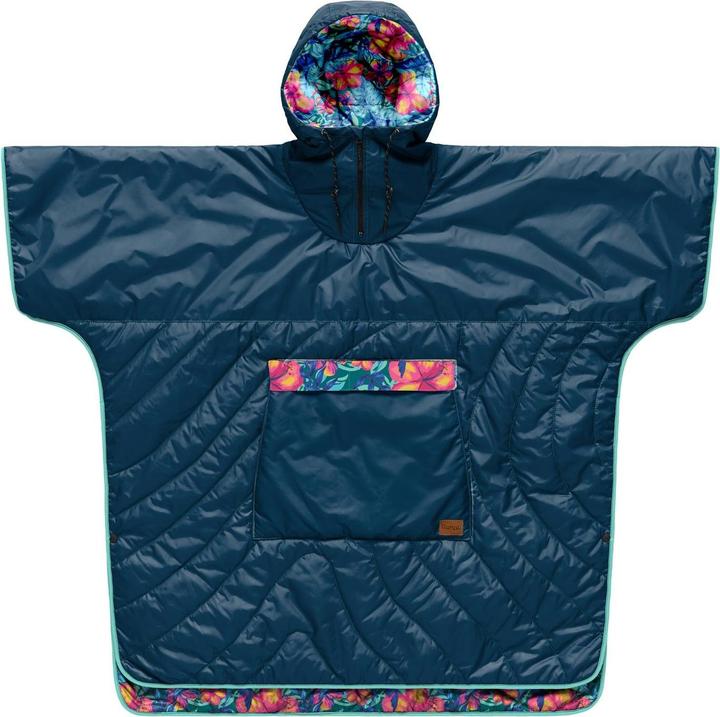 Rumpl Poncho Original Puffy Blue Hawaii, S/M (Reisepasshülle)