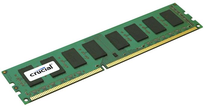 Image du produit Crucial 8GB DDR3 1600 MHz (PC3-12800) 240-pin RDIMM (1 x 8GB, 1600 MHz, RAM DDR3, DIMM)