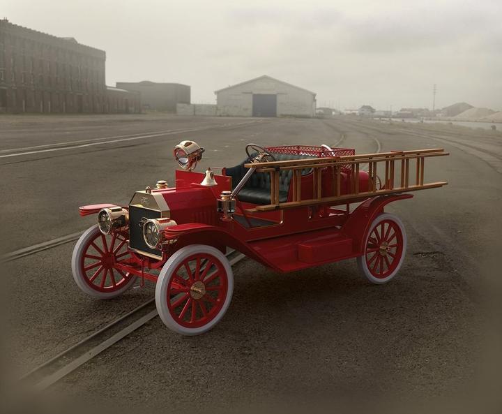 Produktbild ICM Model T 1914 Firetruck American Car