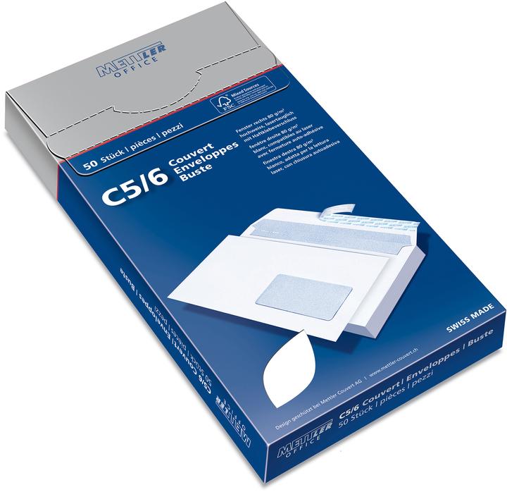 Actual product image Mettler Office Envelope window (C5/6, 50 x)