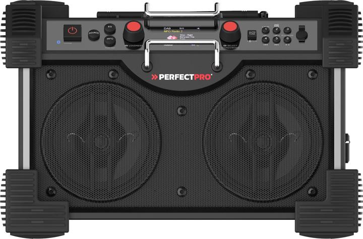 Image du produit PerfectPro Rockhart 18V (DAB+ DAB, VHF, Bluetooth, NFC)