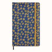 Image du produit Moleskine Silk Calendar, non daté, 12 mois, hebdomadaire, large/A5, couverture rigide, bleu (A5, Anglais)