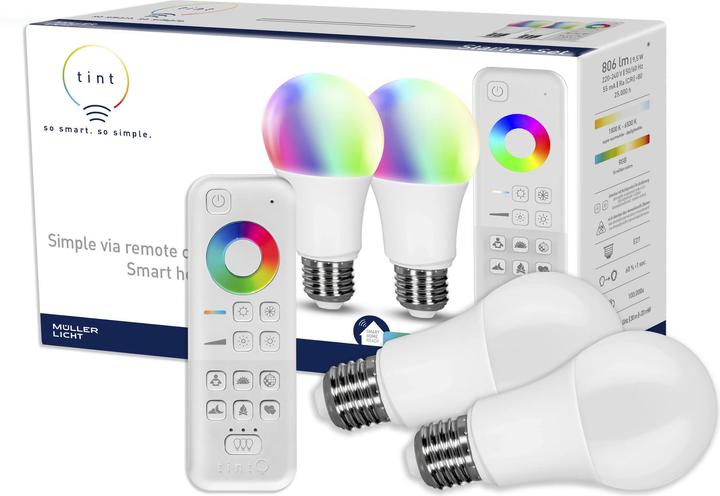 Produktbild Müller Licht E27 LED W Glühlampenform (E27, 9.50 W, 806 lm, 1 x, G)