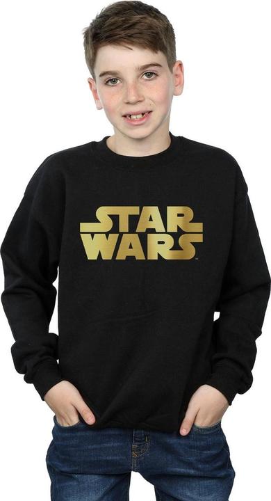 Immagine prodotto Star Wars Gold Logo Felpa Ragazzi (128)