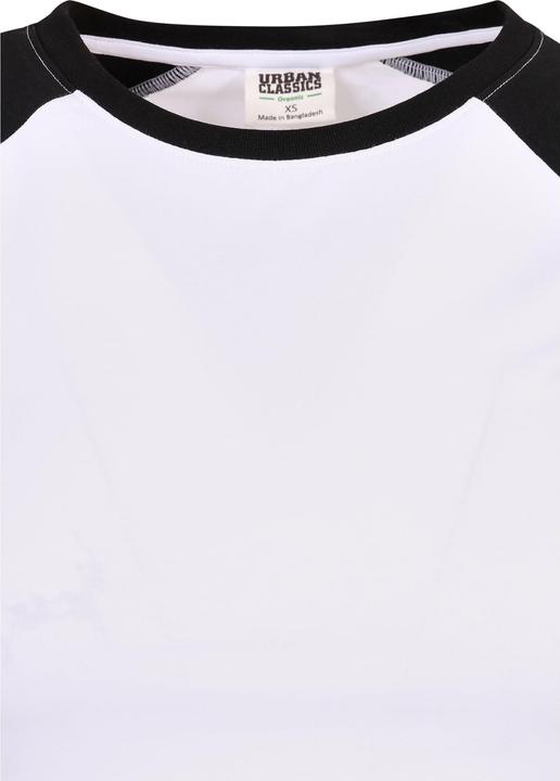 Image du produit Urban Classics Tee-shirt de base-ball rétro pour femmes Organic Stretch Short (4XL)