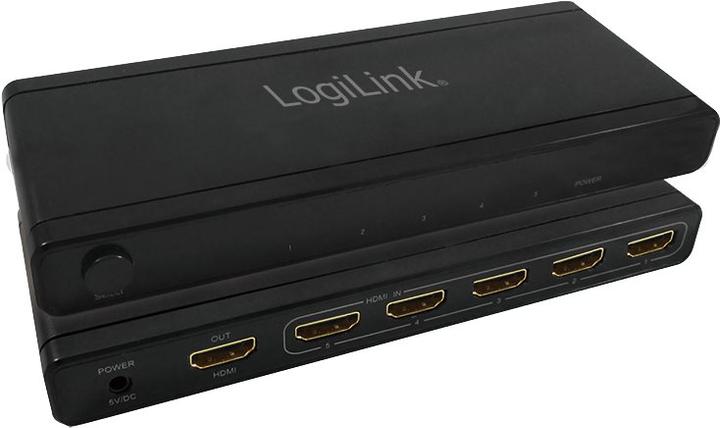 Produktbild LogiLink HDMI 5-Port Switch (Video Switch)