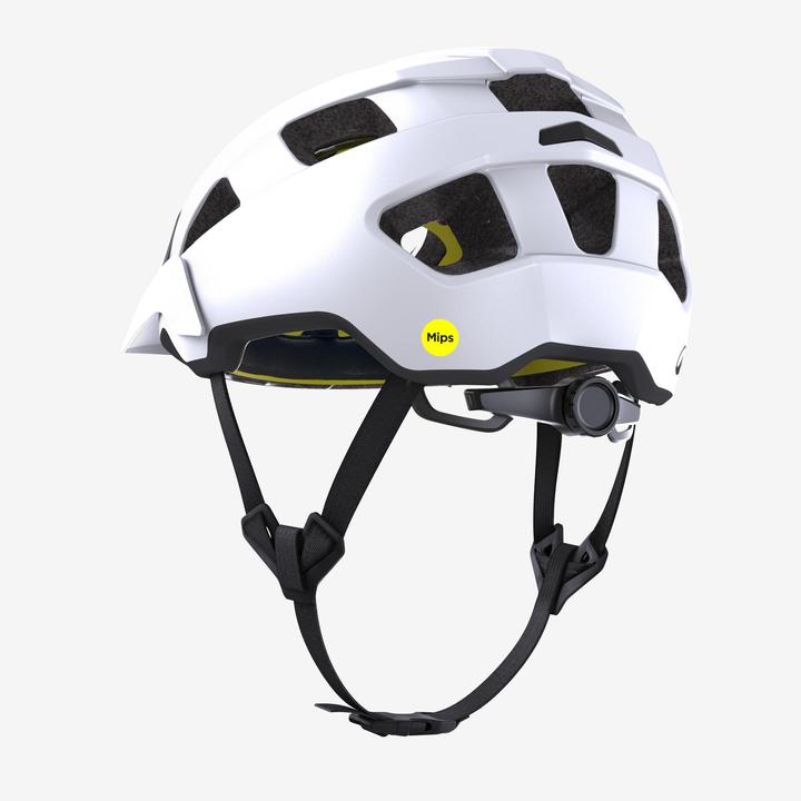Produktbild Rockrider Fahrradhelm Mountainbike Expl 540 MIPS weiss (55 - 59 cm)
