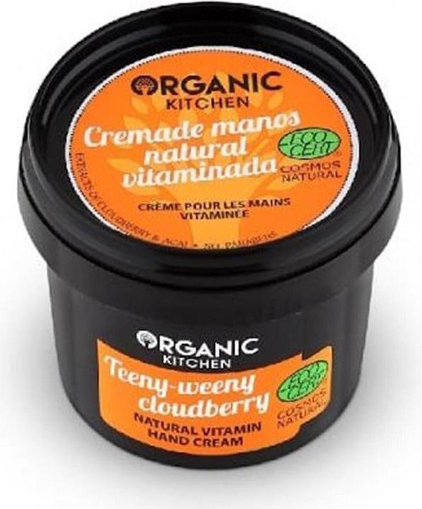 Actual product image Organic kitchen Vitamin Enriched Hand Cream Natural 100ml (100 ml)