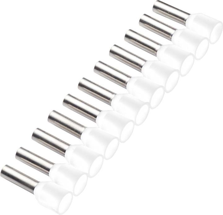 Produktbild Cimco Aderendhülse Bandware 0.75 mm² 8 mm Teilisoliert Weiss 18 4482 500 St.