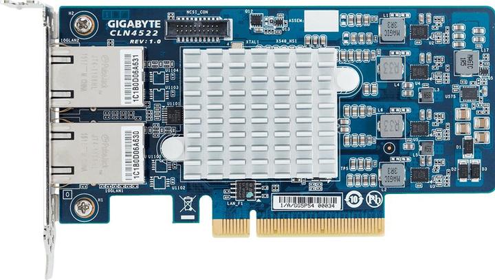 Produktbild Gigabyte Intel X540-BT2 10Gb/s 2-port LAN Card (PCIe)