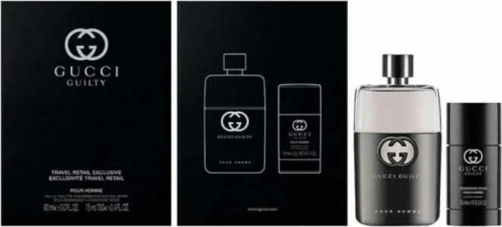 Actual product image Gucci Guilty Pour Homme Giftset (Fragrance set)
