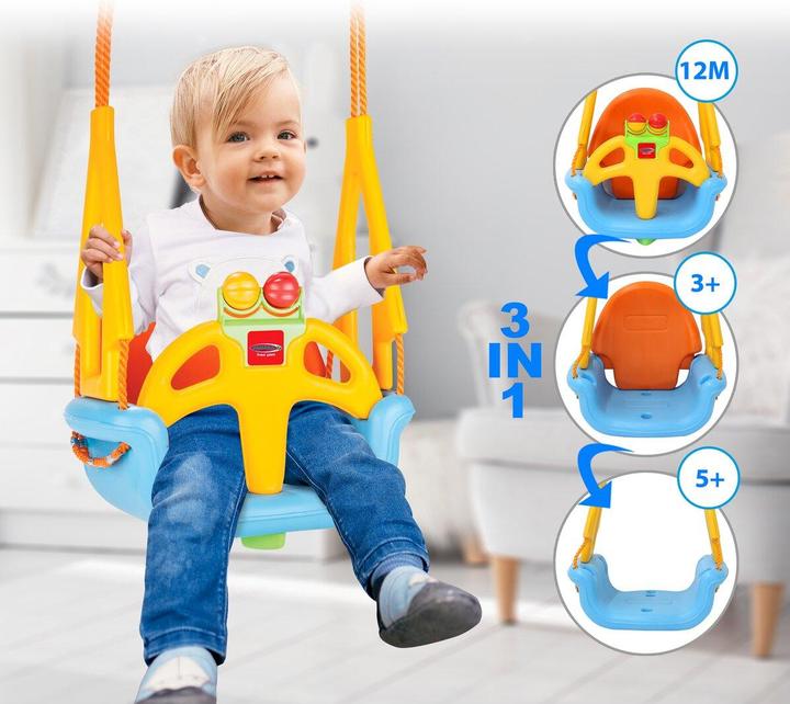 Produktbild Jamara Kinderschaukel Grow with me 3in1 blau