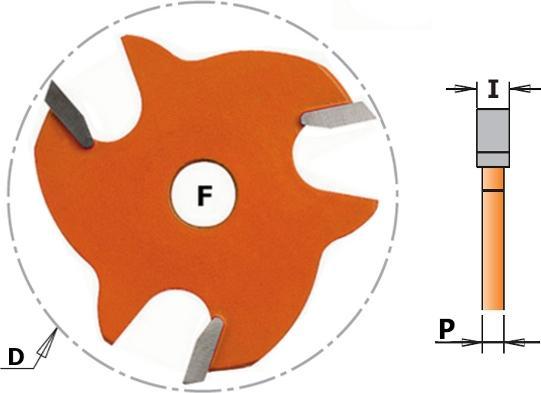 Actual product image Ake CMT OSTRZE HM I=6 D=47.6 F=8