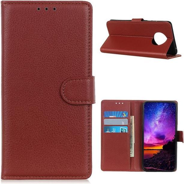 Image du produit MU Classic Série de couvertures de livre en cuir Litchi (Xiaomi Redmi Note 9T 5G, Xiaomi Redmi Note 9 5G)