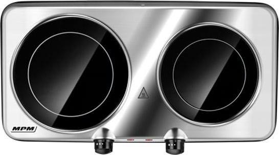 Image du produit MPM Free standing hob ELECTRIC COOKER MKE 20 CERAMIC 2 BURNS